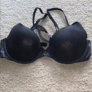 Black VS bra